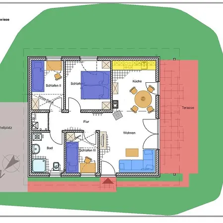 度假居 Suedstrand Haus 44